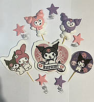 НАБІР КОНДИТЕРСЬКИХ ПРИКРАС “КУРОМІ ТОП” ТМ Slado