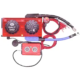 Smart BMS контролер Daly 14S 48V 200A з активним балансиром 1А та Bluetooth
