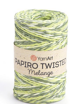 Рафія Papiro Twisted Melange YarnArt-2302, фото 1