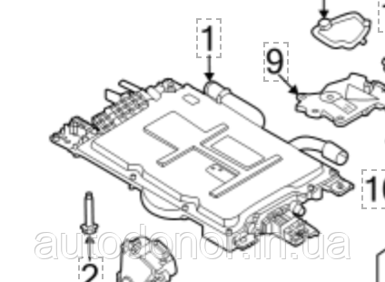 Конвектор DС стандартний діапазон Nissan Ariya (22-) 292A0-8604R