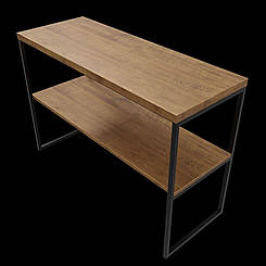 Підлоговий столик 650х300х650 універсальний металевий каркас ДСП Приставний ПСП-650