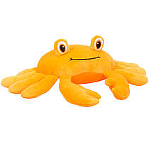 М’яка іграшка Краб помаранчевий, антистрес іграшка, 35 см