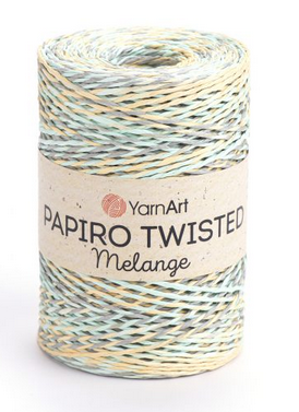 Рафія Papiro Twisted Melange YarnArt-2306, фото 1