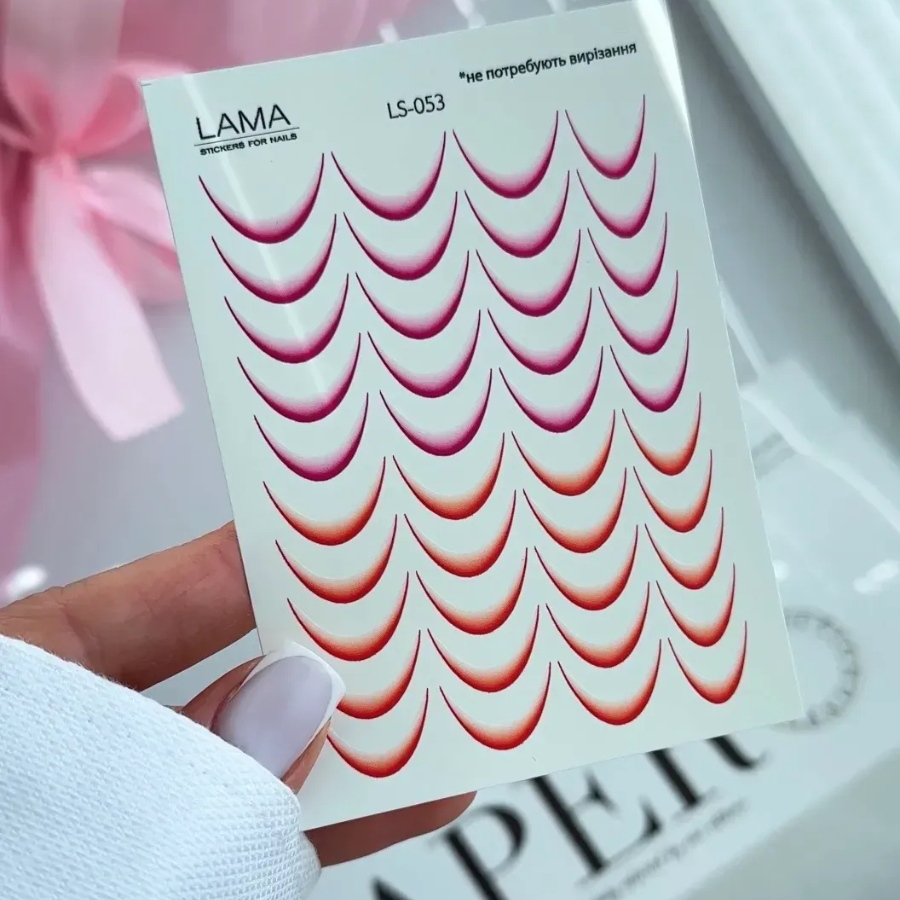 Слайдер-дизайн Lama  не потребує вирізання 053, фото 1