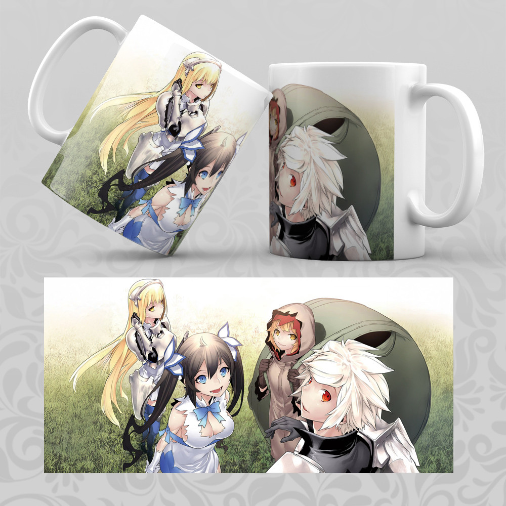 Чашка Аніме DanMachi / Може я зустріну тебе у підземеллі