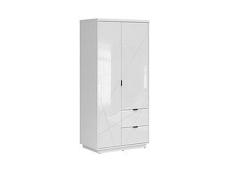 Шафа Forn SZF2D2S 5 см, 5 см, ПВХ, модерн, білий глянець, дуб Делено темний, чорний