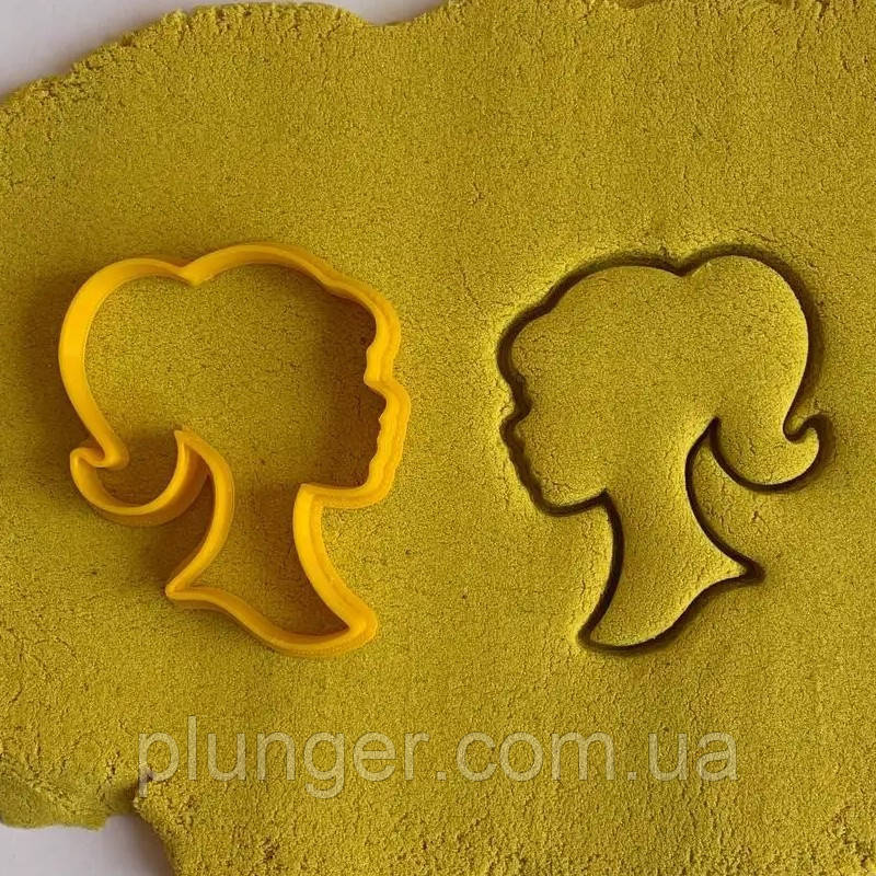 Вирубка для пряника Барбі, фото 1