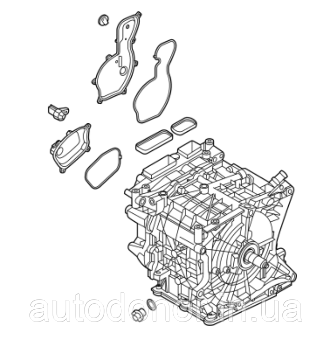Двигун електричний передній Nissan Ariya (22-) 290A0-5MP0F