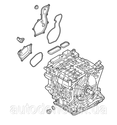 Двигун електричний передній Nissan Ariya (22-) 290A0-5MP0F, фото 1