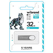 Флеш-накопичувач Wibrand USB 2.0 Irbis 32Gb Silver, фото 3