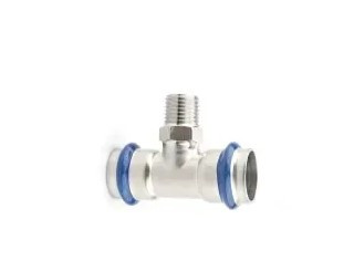Трійник з зовнішньою різьбою ASG INOX 28x1/2"
