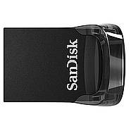 Флеш-накопичувач SanDisk USB 3.1 Ultra Fit 128Gb (130Mb/s) Black, фото 4