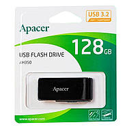 Флеш-накопичувач Apacer USB 3.2 Gen 1 AH350 128Gb Black, фото 3