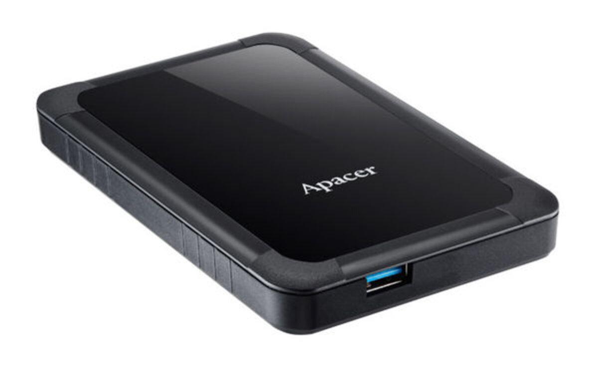 Зовнішній жорсткий диск PHD External 2.5'' Apacer USB 3.1 AC532 1TB Black