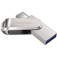 Флеш-накопичувач SanDisk USB 3.1 Ultra Dual Luxe Type-C 128Gb (150 Mb/s), фото 5