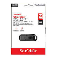 Флеш-накопичувач SanDisk USB 3.2 Gen1 Ultra Slider Type-C 32Gb (200 Mb/s), фото 3