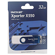 Флеш-накопичувач Patriot USB 3.2 Gen 1 Xporter X550 32GB Type-A+C, фото 3