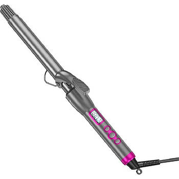 Гребінець для випрямлення волосся HOCO HP43 Electric manual curling iron with digital display(EU) Gray