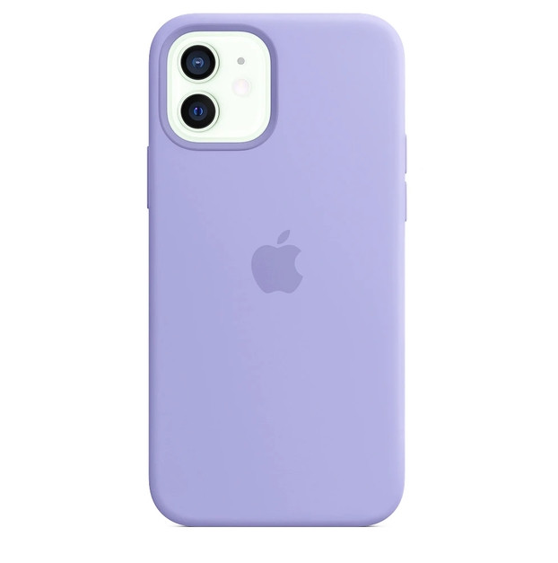 Чохол для iPhone 12 Mini — Силіконовий із мікрофіброю, Purple (39)