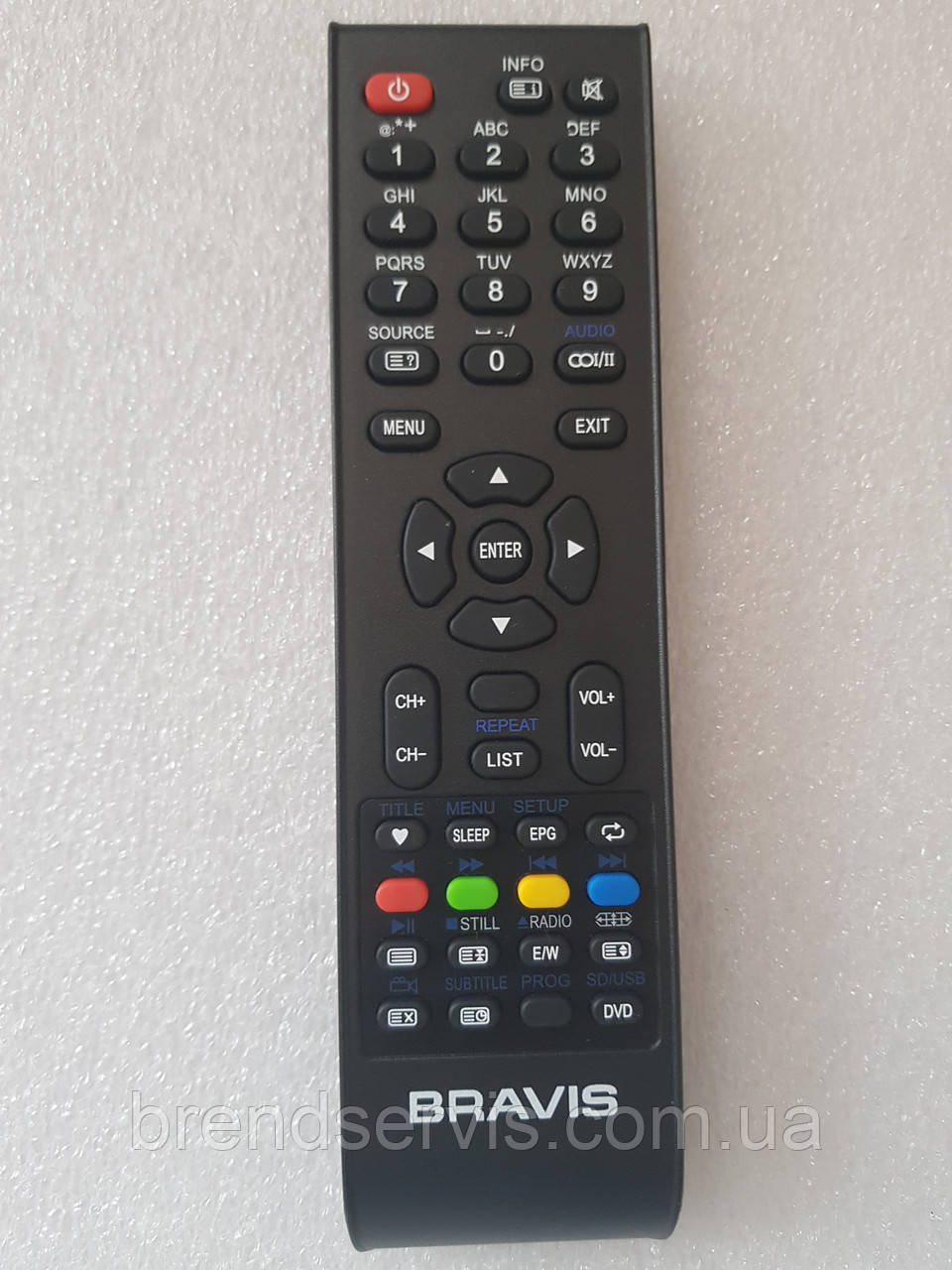 Пульт керування для телевізора BRAVIS, фото 1