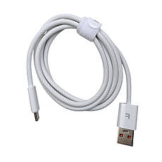 Кабель USB - Type-C TOOCKI TXCAC-YG02 100W 1м білий, фото 3