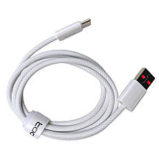Кабель USB - Type-C TOOCKI TXCAC-YG02 100W 1м білий, фото 4