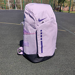 Рюкзак фіолетовий Nike Hoops Elite Purple/Pink 32L Basketbal спортивний баскетбольний водонепроникний