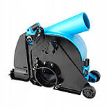 Кожух пилозахисний Silver для кутових шліфувальних машин 115/125 мм із всмоктувальним отвором (S11494), фото 3