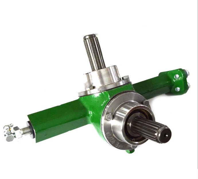 Редуктор кутовий привода горизонтального вигрузного шнека комбайна John Deere 9560-9880 T550-670 W540-660 S650, фото 1