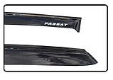 Дефлектори вікон вітровики Volkswagen Passat B5 седан 1997-2005 (скотч) AV-Tuning, фото 2