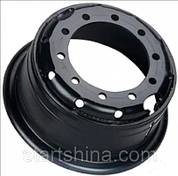 Колісний диск КрКЗ 7-20 (8x275 DIA214 ET155) для ЗІЛ-130 (чорний)