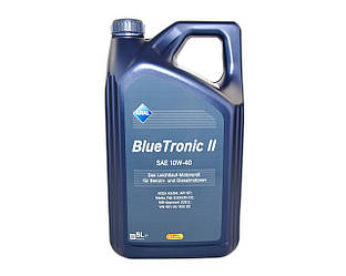 Моторна олива Aral BlueTronic II 10W-40 - 5 liter (Fiat 9.55535-D2 / MB 229.1 / VW 501 01, VW 505 00)