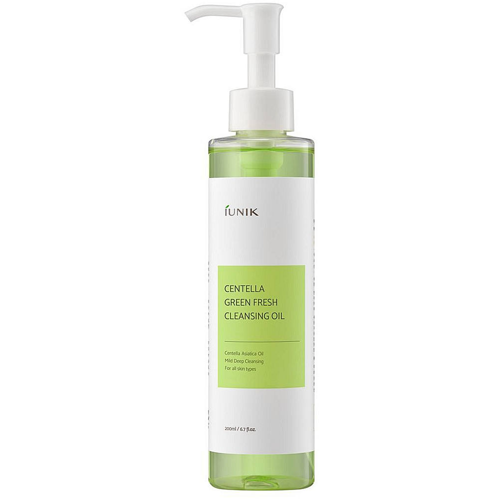 Олія для зняття макіяжу iUNIK Centella Green Fresh Cleansing Oil 200ml
iUNIK Centella Green Fresh Cleansing Oil 200 мл