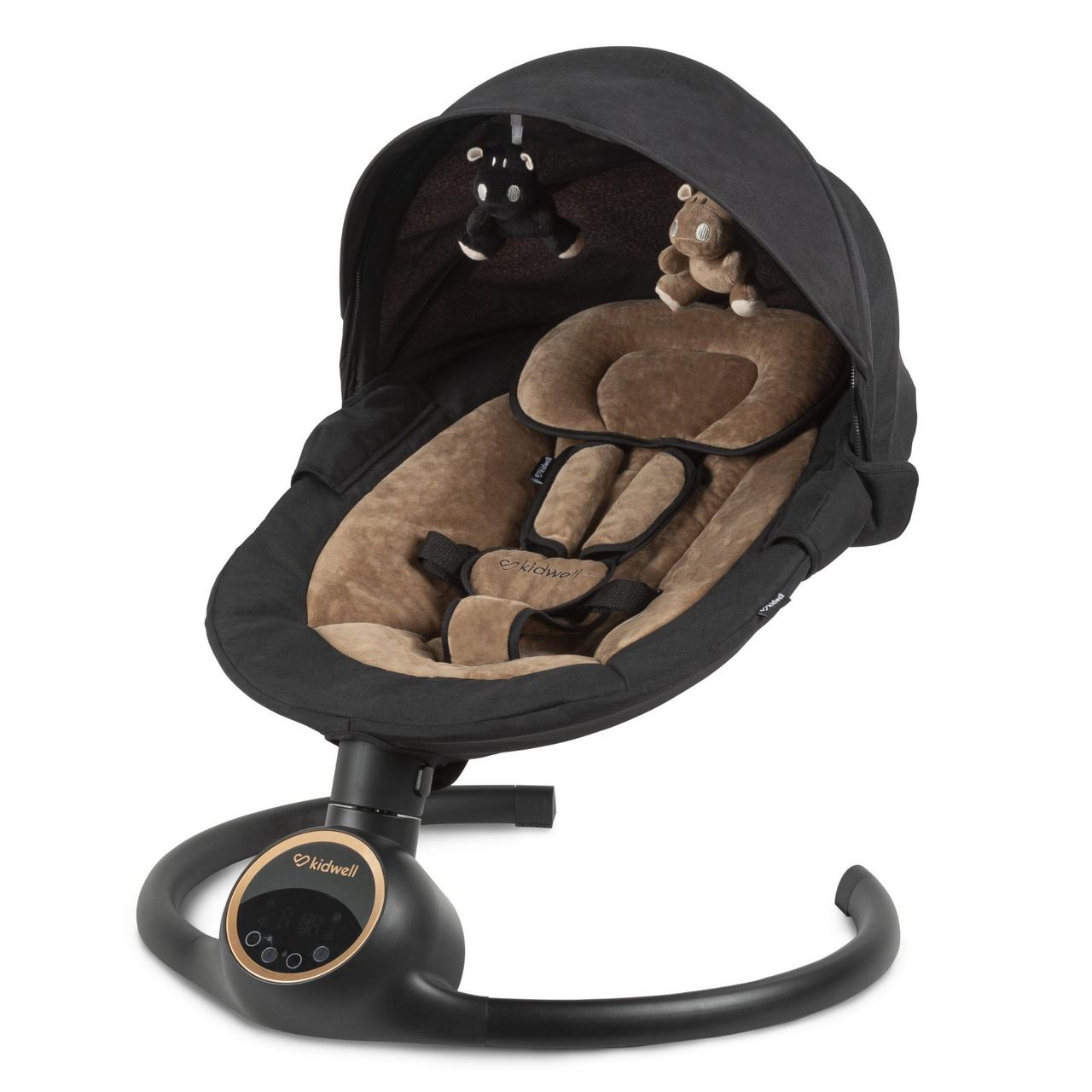 Заколисуючий центр 2в1 Kidwell Reve black/gold