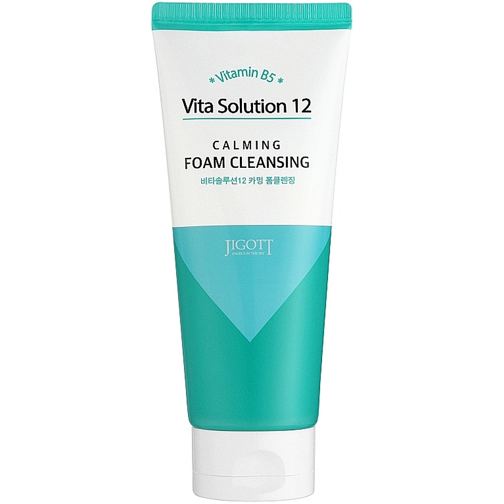 Заспокійлива пінка для вмивання Jigott Vita Solution 12 Calming Foam Cleansing 180 мл