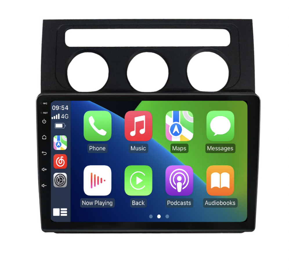 Магнітола для Volkswagen Touran 2004-2008 Android 4/64 ГБ CarPlay 4G QLED