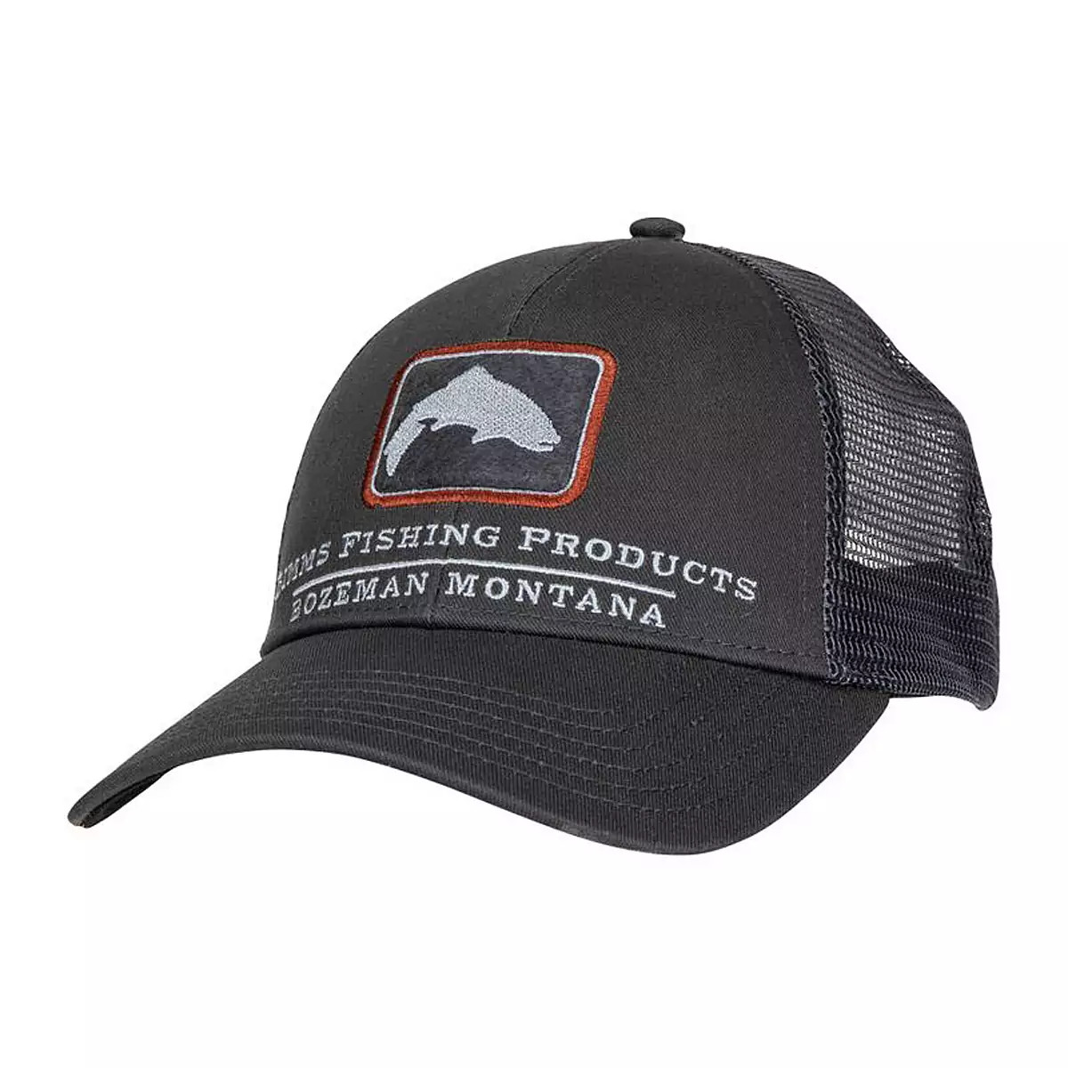 Кепка Simms Trout Icon Trucker Carbon, фото 1