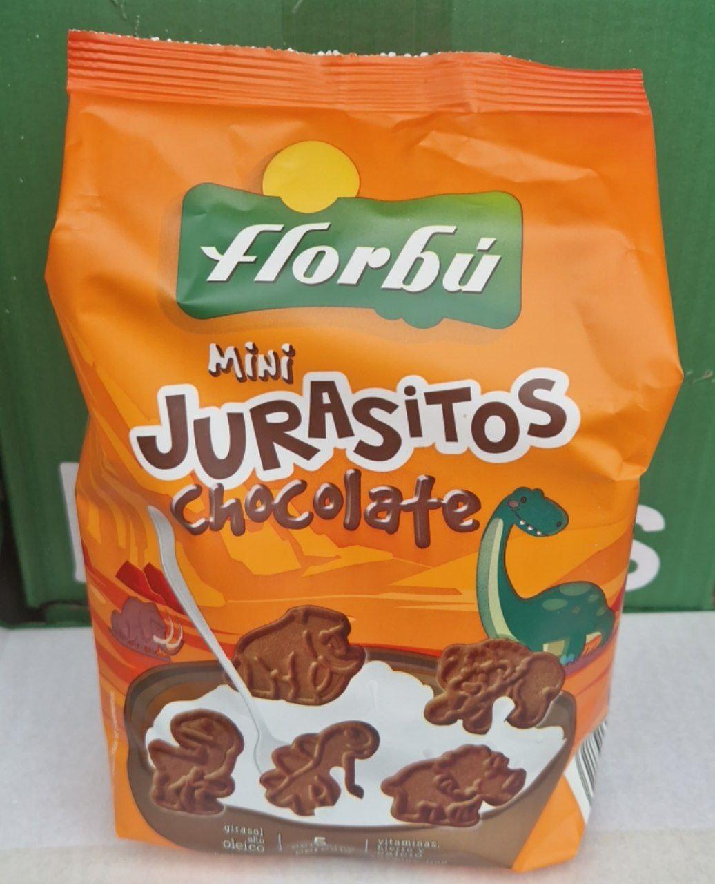 Печиво Florbu Mini Jurasitos Chocolate 400 г., фото 1