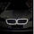 LED Решітка радіатора BMW (БМВ) 5 series F10 F11 F18 2010- 2017 року Глянець LED Ніздрі BMW F10 F11 2010 - 2017, фото 4