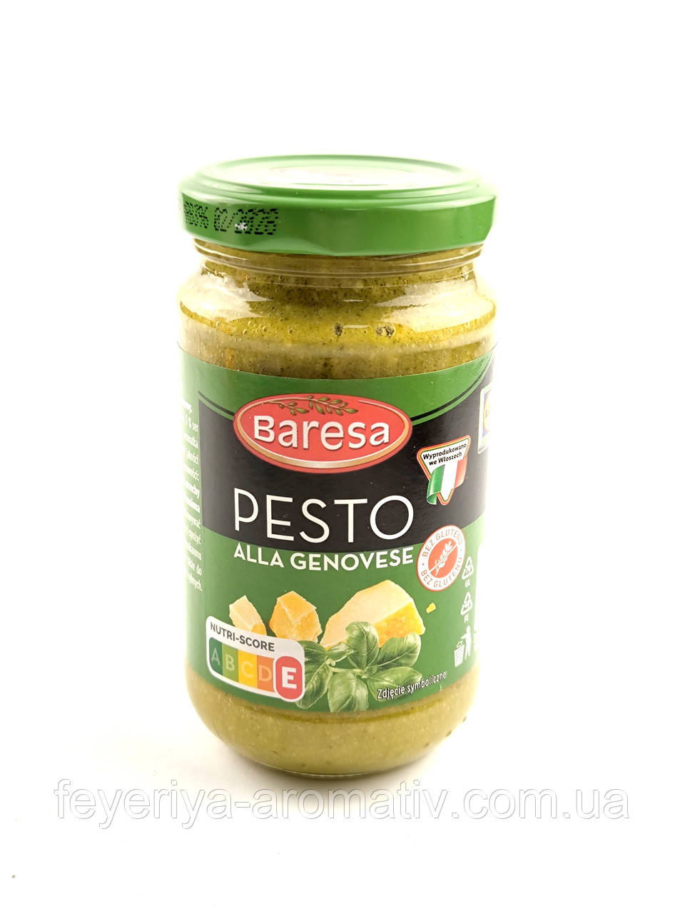Сирний соус із зеленню Baresa Pesto alla Genovese, 190г (Італія)