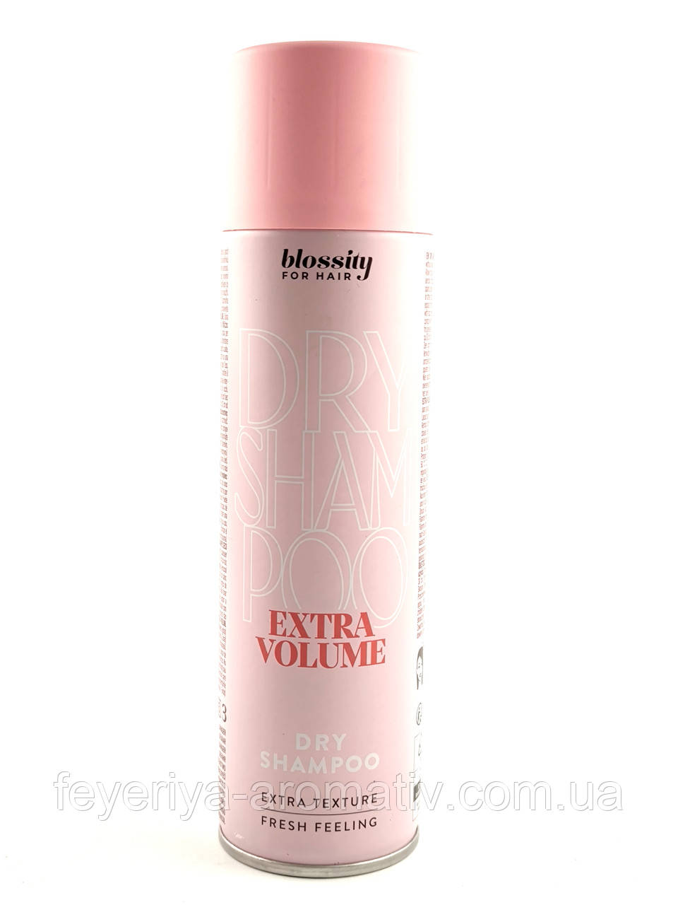Сухий шампунь для об'єму Blossity Dry Shampoo Extra Volume 200 мл Нідерланди, фото 1