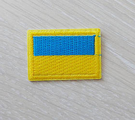 Термоаплікація "Прапор України" 3.0х4.2 см