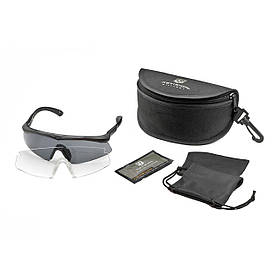 Окуляри тактичні Revision Sawfly Eyewear Kit, Колір: Black, (дужки 1 шт + Лінзи 2 шт), 4-0076-0401