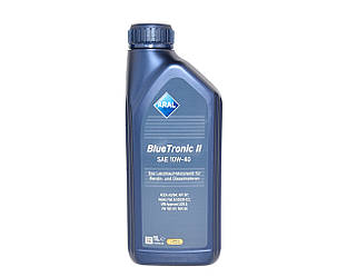 Моторна олива Aral BlueTronic II 10W-40 - 1 liter (Fiat 9.55535-D2 / MB 229.1 / VW 501 01, VW 505 00)