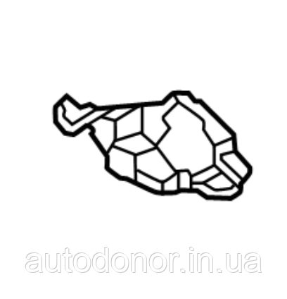 Заглушка птф переднього бамперу ліва Nissan Ariya (22-) 62257-5MP2A