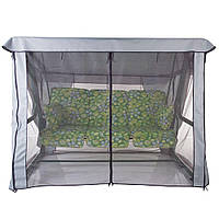 Дах + москітна сітка 228 x 126 см Rimini / Venezia PATIO, сірого кольору