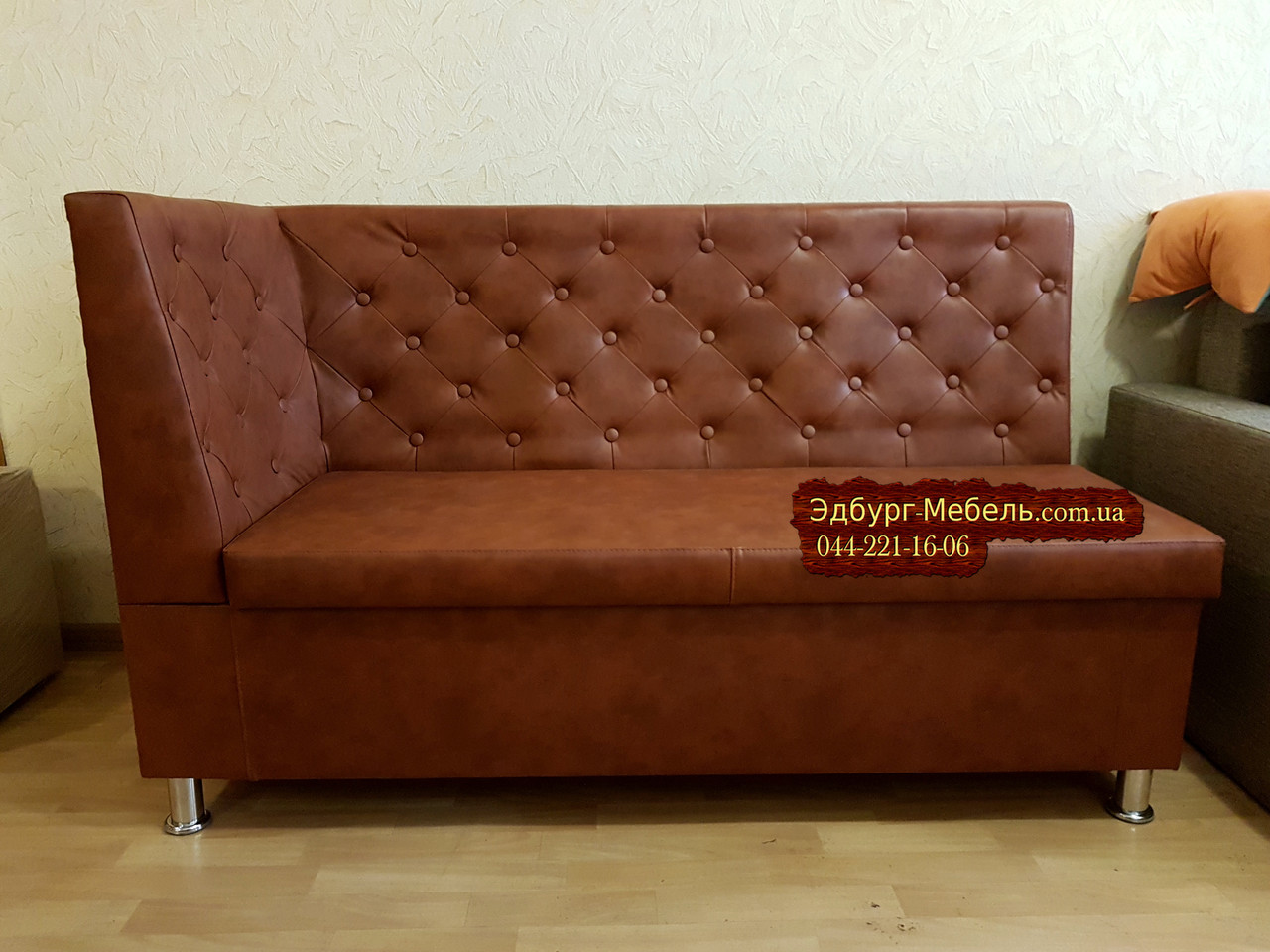 Кухонний диван, лавка з ящиком Ренесанс 150 x60sм
