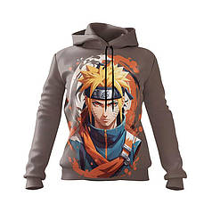 Худі жіноче з принтом «Наруто Узумакі. Портрет. Naruto Uzumaki. Portrait»