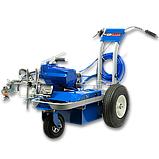 Мобільна акумуляторна станція для розмітки дорожньої лінії Profter PK-280 (72V-20A ), фото 5