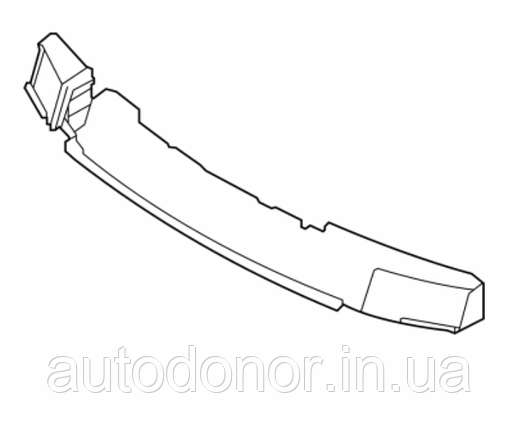 Верхній абсорбер переднього бампера Nissan Ariya (22-) 62090-5MP0C, фото 1